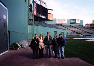 Fenway Park Outfield